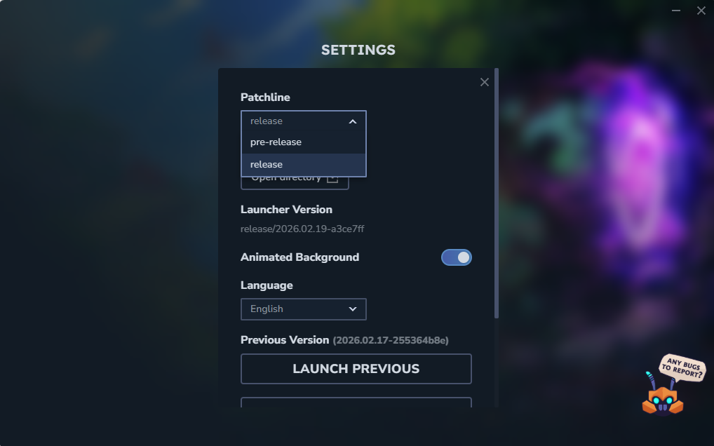hytale setting pre release